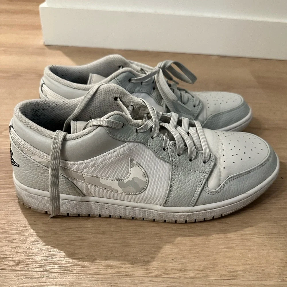Jordan 1 Low - White Camo
